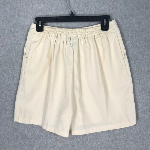 Japna Shorts Womens Medium Cream Career Church Preppy Academia Dressy Neutral - Picture 7 of 10